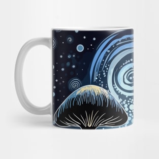 Starry Night Magic Mushroom Mug